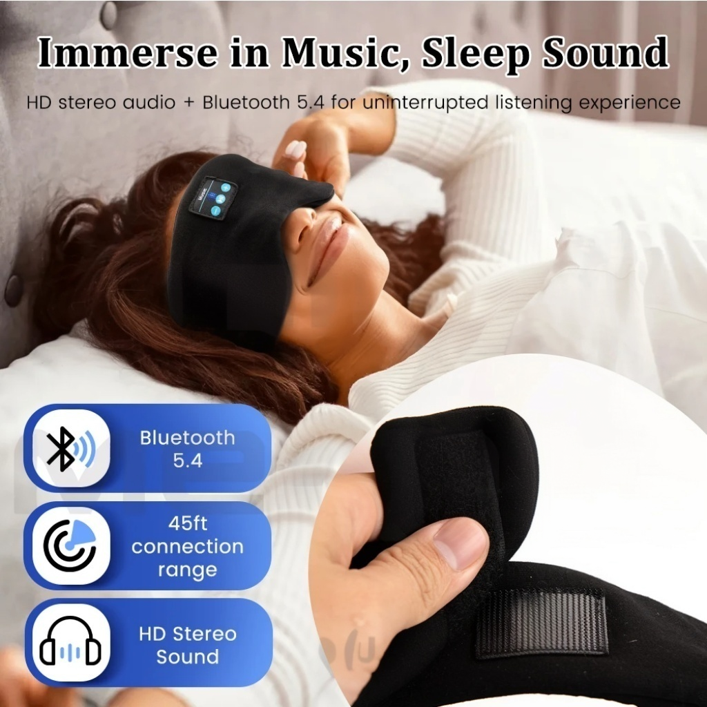 Bluetooth Maska na Spanie